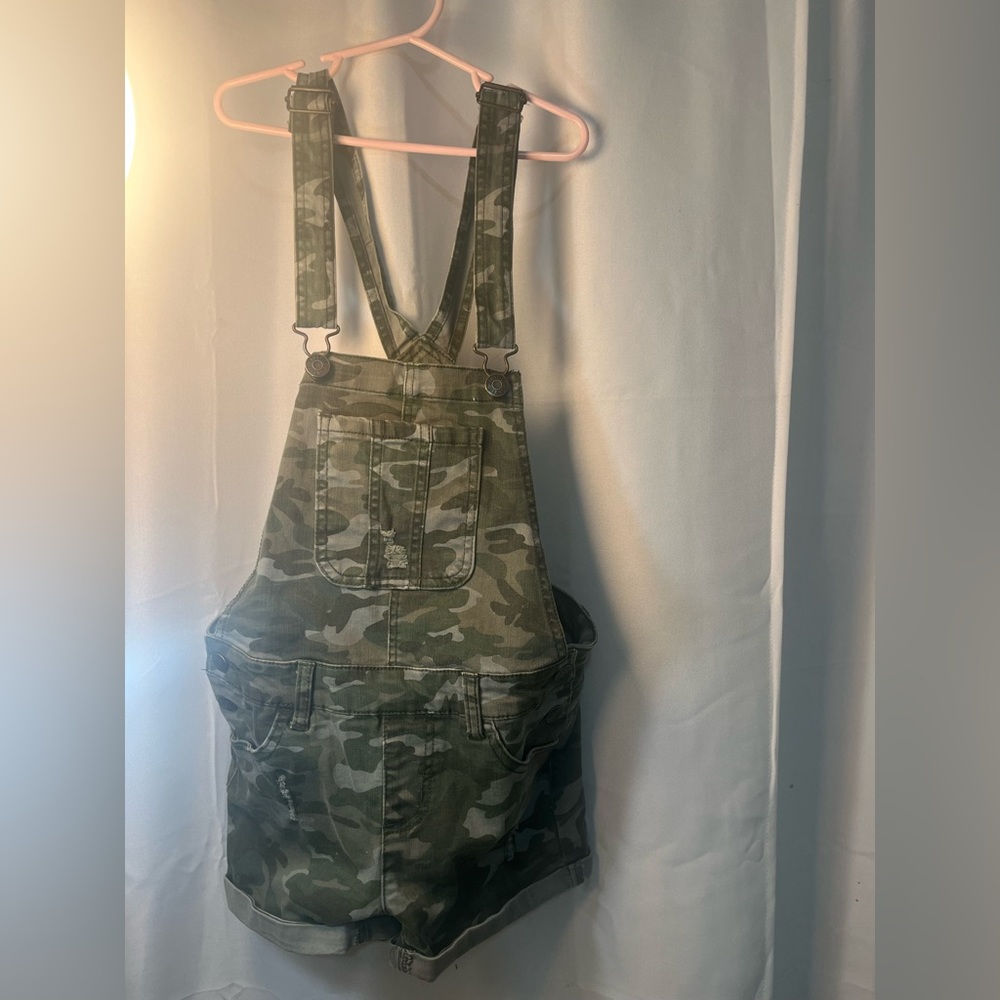 Camo overalls